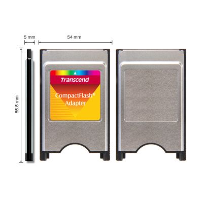 Transcend CompactFlash PCMCIA adapter (TS0MCF2PC)