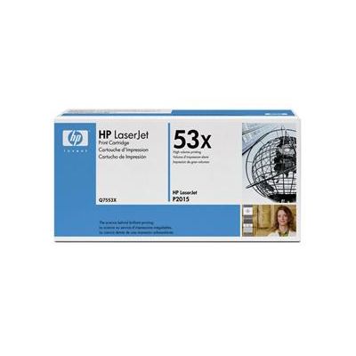 HP 53X Black Toner (7000 stran) pro LJ P2015, Q7553X - originální
