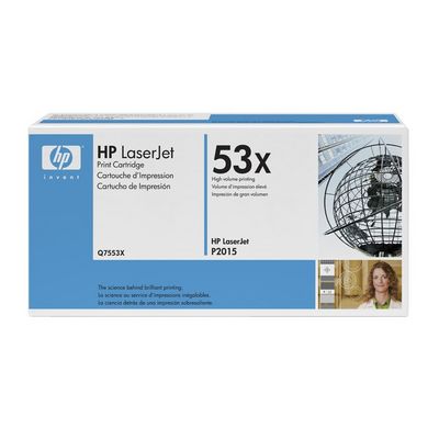 HP 53X Black Toner (7000 stran) pro LJ P2015, Q7553X - originální