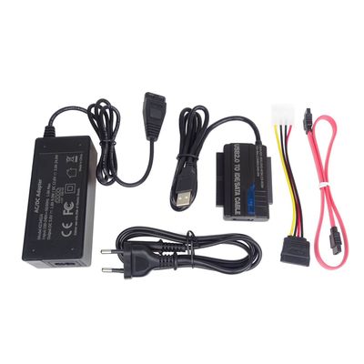 PremiumCord USB 2.0 - IDE + SATA adapter s kabelem a přídavným zdrojem