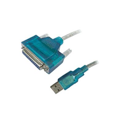 PremiumCord USB printer kabel USB na paralelní port (DB25F)