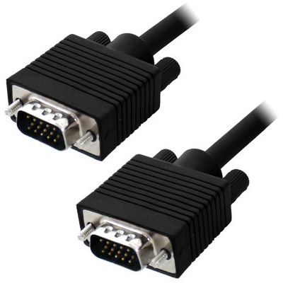 PremiumCord Kabel k monitoru HQ (Coax) 2x ferrit,SVGA 15p, DDC2,3xCoax+8žil, 5m