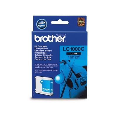 Brother inkoust LC-1000C pro DCP-330C, DCP-540CN, cyan (400 stran) - originální