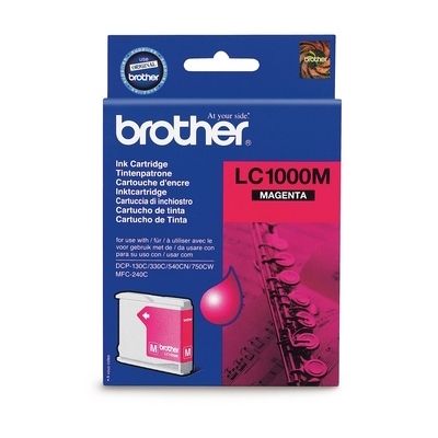 Brother inkoust LC-1000M pro DCP-330C, DCP-540CN, magenta (400 stran) - originální