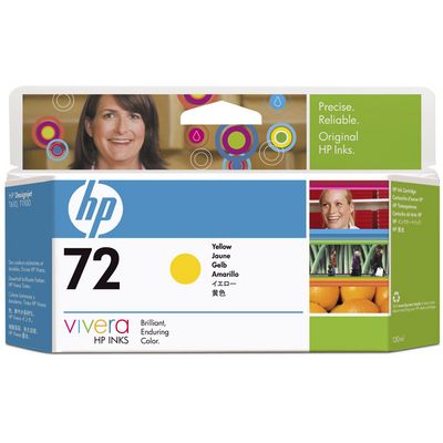 HP 72 Yellow (130ml) pro DJ T1100 (C9373A) - originální