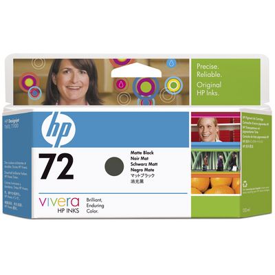 HP 72 Matte Black (130ml) pro DJ T1100 (C9403A) - originální