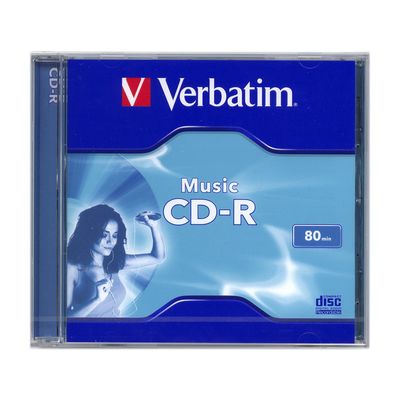 Verbatim CD-R Music 16x, 10 ks (Jewel)