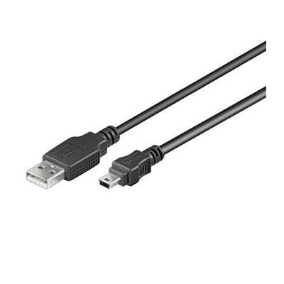 PremiumCord Kabel USB 2.0, A-B mini, 5pinů, 2m