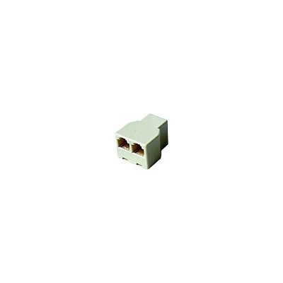 NE Telefonní rozdvojka RJ11 6/4F - 2x6/4F