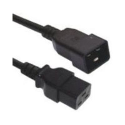 PremiumCord Kabel síťový prodlužovací 230V 16A 3m, konektory IEC 320 C19 - IEC 320 C20