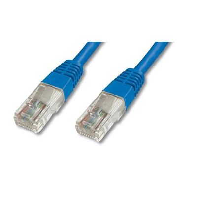 DATACOM Patch cord UTP CAT5E 1m modrý