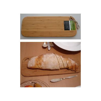 Prkénko na krájení potravin - vyrobeno z bambusu, 410mm x155mm x10mm