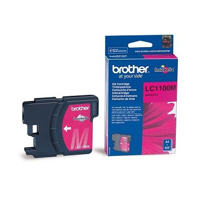 Brother inkoust LC-1100M magenta (325 stran) - originální