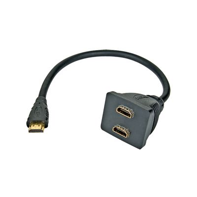 PremiumCord Adapter HDMI rozdvojka M - 2x F konektory