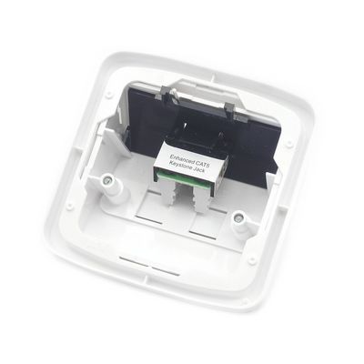UTP dvojzásuvka ABB TANGO 2xRJ45 cat.6 WH