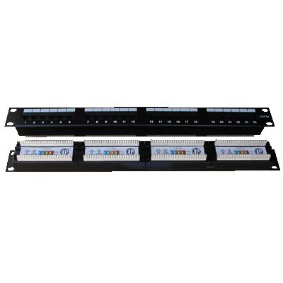 PATCH PANEL 19 Patch panel 24x RJ-45 Cat 5e UTP 1U