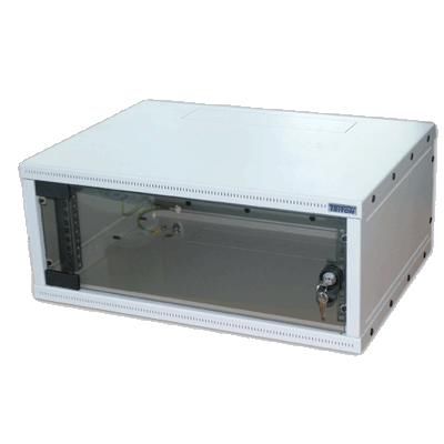 TRITON 19 nástěnný rozvaděč jednodílný 6U/400mm FLAT PACK