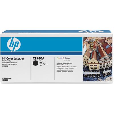 HP CE740A Black Toner (7000str.) pro CLJ CP5225 - originální