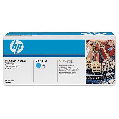 HP CE741A Cyan Toner (7300str.) pro CLJ CP5225 - originální
