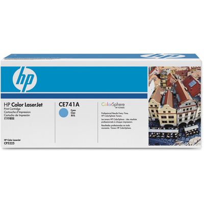 HP CE741A Cyan Toner (7300str.) pro CLJ CP5225 - originální