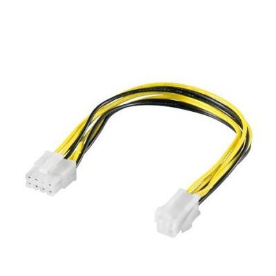 PremiumCord Redukce napájení 8pin/Male zdroj na P4 4pin/Female