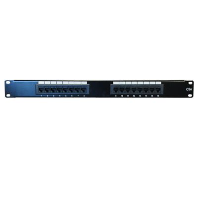 19 UTP Patch panel 16 port cat.5e