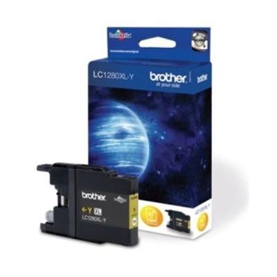 Brother inkoust LC-1280XLY, yellow (1200 stran) - originální
