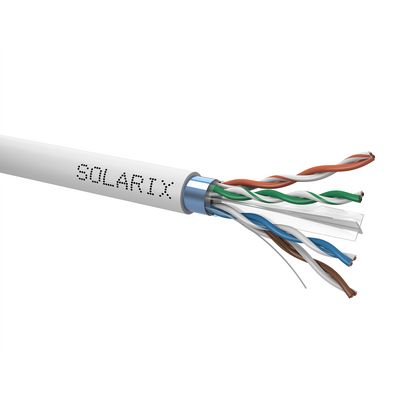 SOLARIX kabel, CAT6, FTP PVC, 500m, špulka