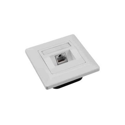 SOLARIX zásuvka CAT5E, UTP, 1 x RJ45, pod omítku, bílá
