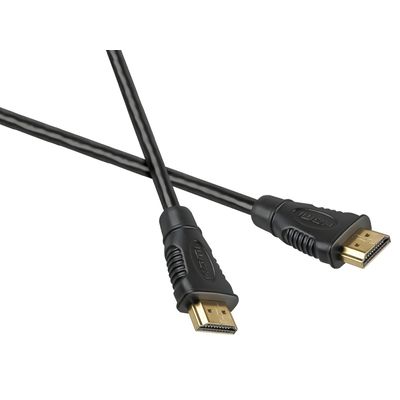 PremiumCord 4K HDMI 1.4 High Speed + Ethernet kabel, zlacené konektory, 2m