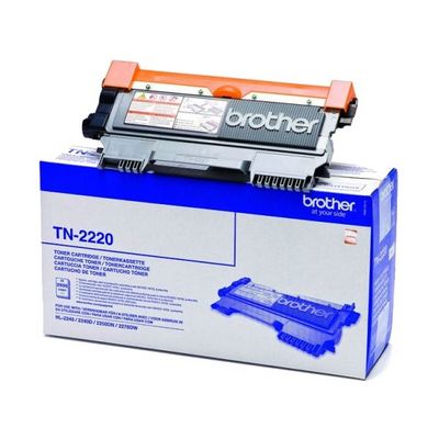 Brother toner TN-2220 pro HL-22x0, black, 2600 str., 5% - originální