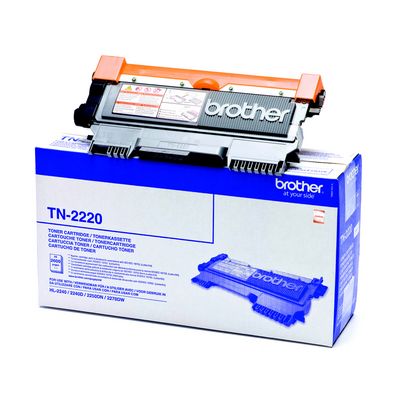 Brother toner TN-2220 pro HL-22x0, black, 2600 str., 5% - originální
