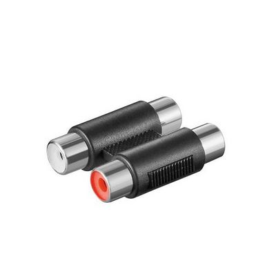 PremiumCord Spojka 2x cinch / RCA Female/Female