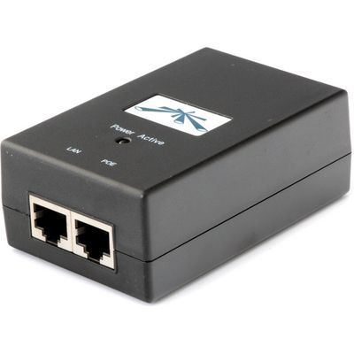 Ubiquiti POE-24, 24V, 1A, 24W, napájeci zdroj s integrovaným PoE injektorem