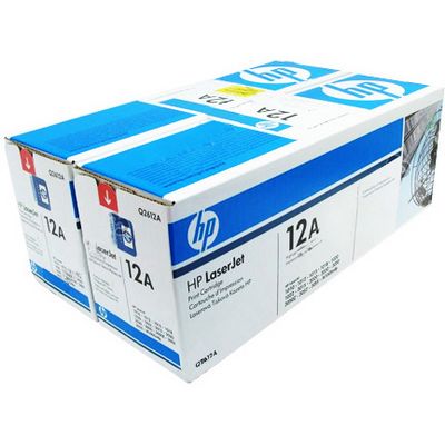 HP 12A DualPack Black Q2612AD