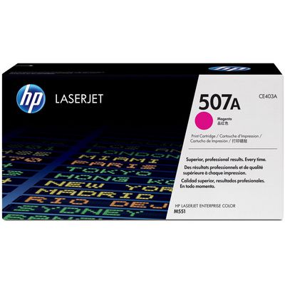 HP 507A Purpurový/Magenta CE403A