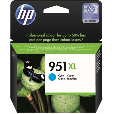 Azurová inkoustová kazeta HP 951XL