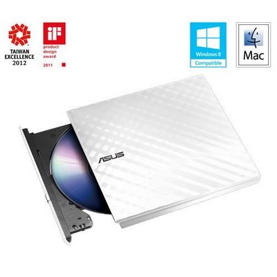 ASUS SDRW-08D2S-U LITE, bílá