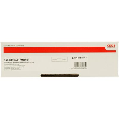 OKI toner do B401/MB441/MB451/MB451w (2 500 stran) - originální