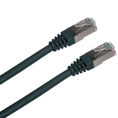 DATACOM Patch cord FTP CAT5E 0,5m černý