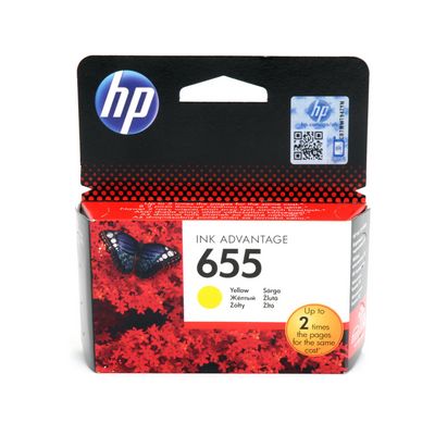 HP 655 Yellow CZ112AE