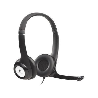 Logitech Stereo Headset H390 USB Graphite
