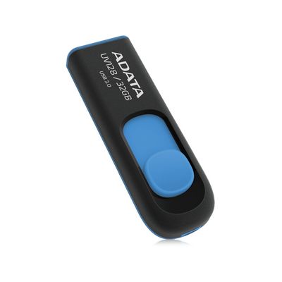 ADATA UV128 DashDrive 32GB černý/modrý (AUV128-32G-RBE)