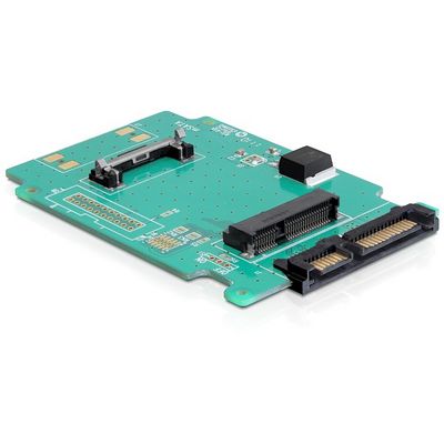 Delock adaptér SATA 22 pin na mSATA (61881)