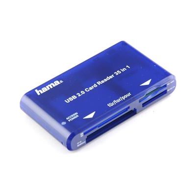 HAMA čtečka karet USB 2.0 35 v 1 (55348)