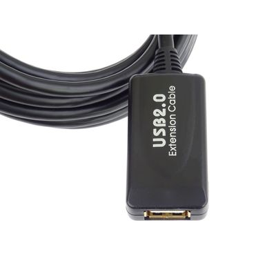 PremiumCord USB 2.0 repeater a prodlužovací kabel A/M-A/F 15m