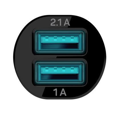 Connect IT InCarz CI-176 USB auto adaptér 2xUSB 2.1A a 1A