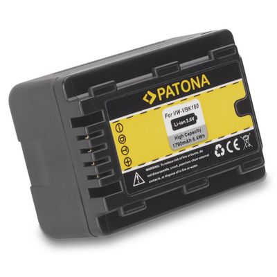 Patona PT1102 - Panasonic VBK180 1790mAh Li-Ion