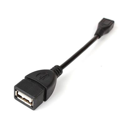 PremiumCord USB redukce kabel USB-A/female - microUSB/male 20cm OTG