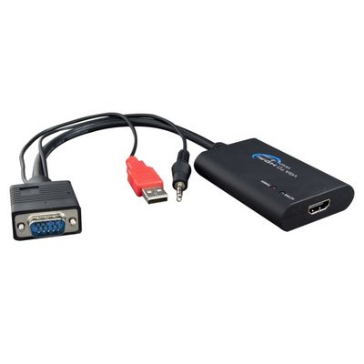PremiumCord HDMI elektronický konvertor na rozhraní VGA + audio